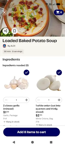 ALDI Grocery Pickup & Delivery screenshot