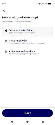 ALDI Grocery Pickup & Delivery screenshot
