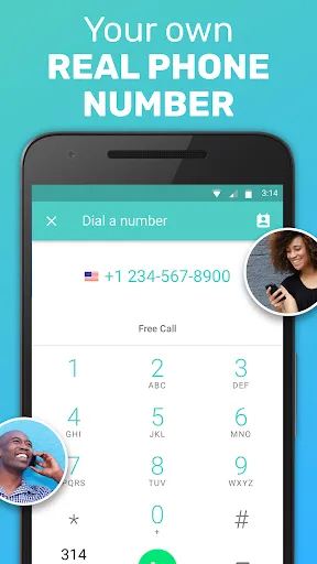 FreeTone Calls & Texting screenshot