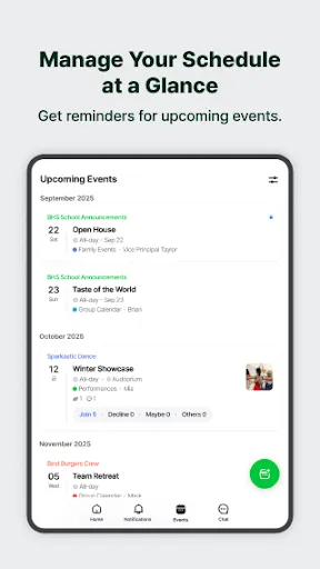 BAND - App for all groups screenshot