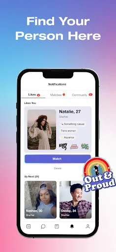HER Lesbian, bi & queer dating screenshot