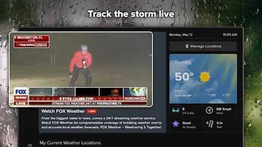 FOX Weather: Daily Forecasts screenshot