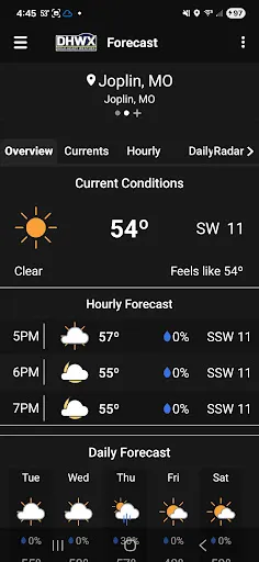 Doug Heady Weather screenshot