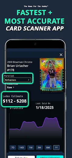 LUDEX Sports Card Scanner +TCG screenshot