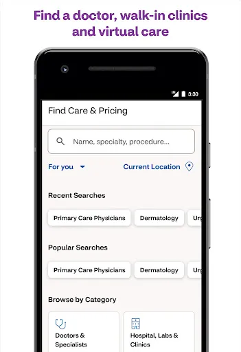 Aetna Health screenshot