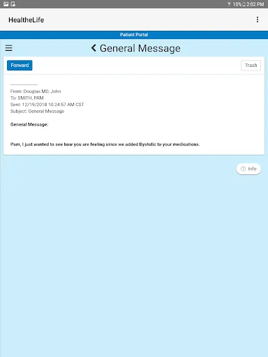 HealtheLife screenshot