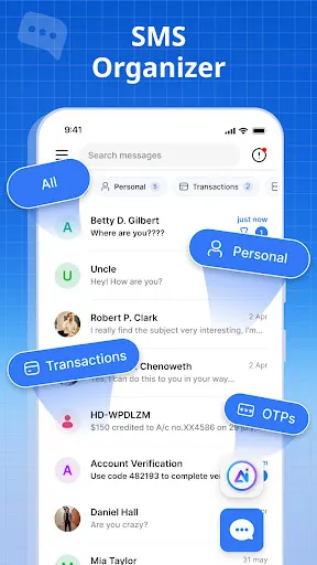 Messages screenshot