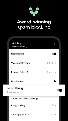 Burner: Second Phone Number screenshot