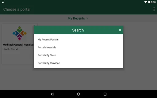 MEDITECH MHealth screenshot