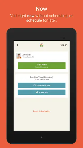GettingOut Visits screenshot