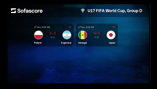 Sofascore: Live Sports Scores screenshot