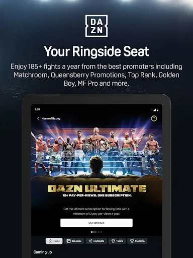 DAZN - Watch Live Sports screenshot