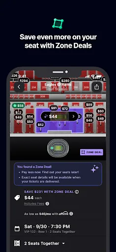Gametime - Last Minute Tickets screenshot