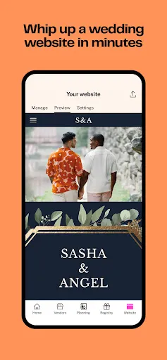 The Knot Wedding Planner screenshot