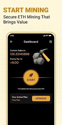ETH Cloud Miner- Earn Ethereum screenshot
