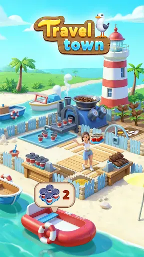 Travel Town - Merge Adventure screenshot