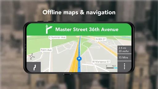 GPS Offline Maps & Navigation screenshot