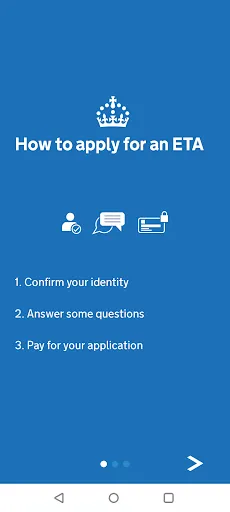 UK ETA screenshot