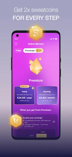 Sweatcoin・Walking Step Counter screenshot