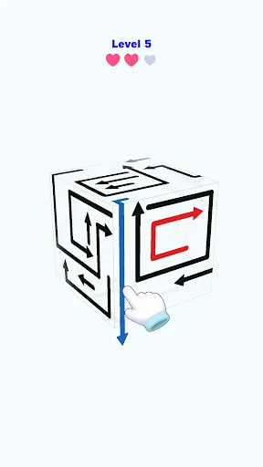 Arrow Cube Escape screenshot