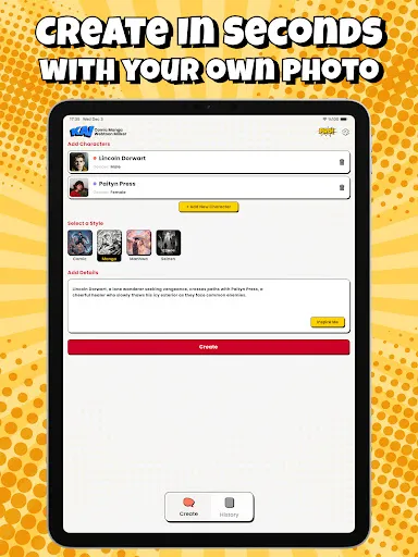 KAI: Comic Maker Manga, Manhwa screenshot