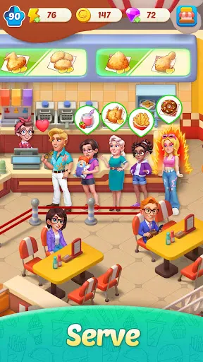 Merge Cooking® screenshot
