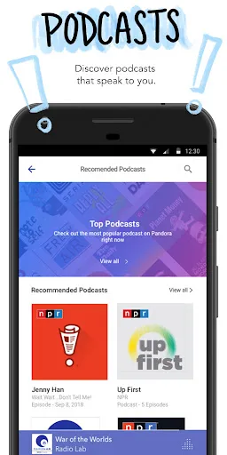 Pandora - Music & Podcasts screenshot