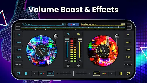 DJ Music mixer - DJ Mix Studio screenshot