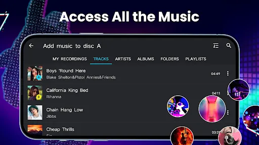 DJ Music mixer - DJ Mix Studio screenshot