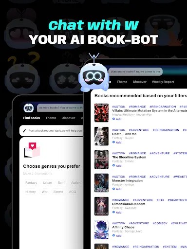 WebNovel screenshot