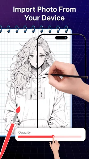 AR Draw Sketch : Trace Art 3D screenshot