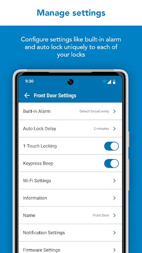 Schlage Home screenshot