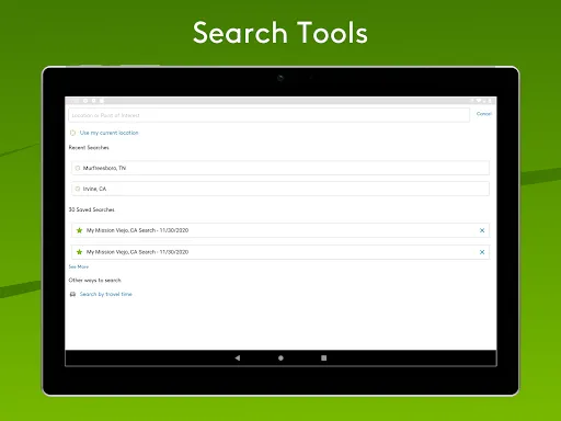 Apartments.com Rental Search screenshot