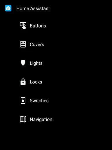 Home Assistant screenshot