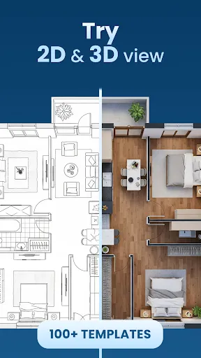 House Design Plan 3D App screenshot