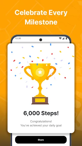 Step Tracker Launcher screenshot