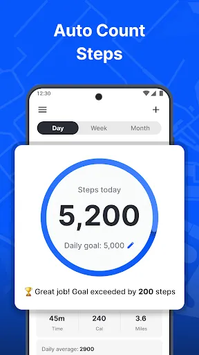 Step Tracker Launcher screenshot