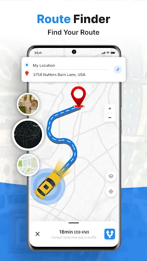 GPS Maps Voice Navigation screenshot