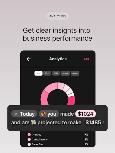 GlossGenius: Booking, Payments screenshot