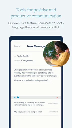 OurFamilyWizard Co-Parent App screenshot