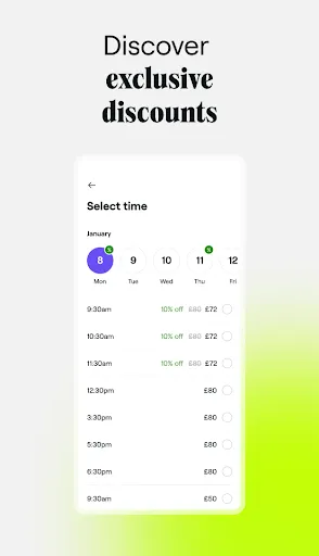 Fresha for customers screenshot