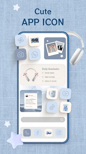 Theme, Widget & Icon changer screenshot