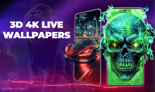 Wallpaper 3D Live screenshot