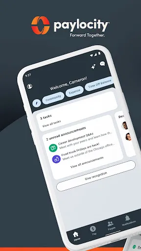 Paylocity screenshot