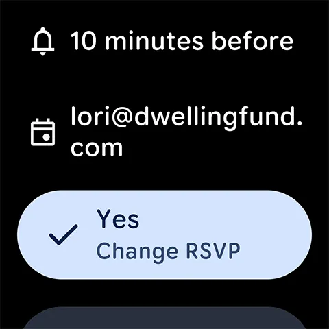 Google Calendar screenshot