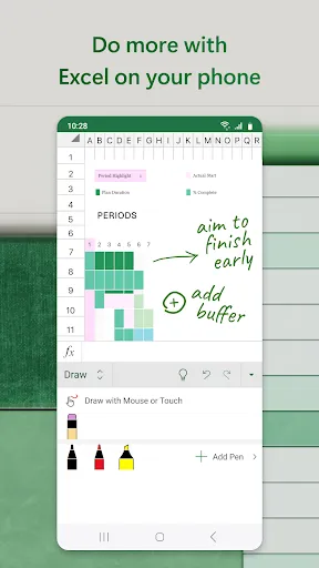 Microsoft Excel: Spreadsheets screenshot