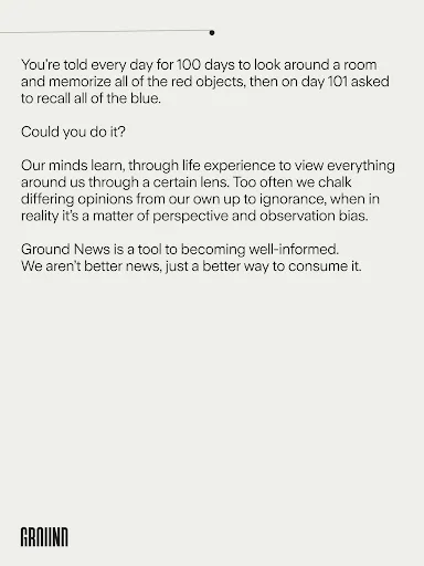 Ground News screenshot