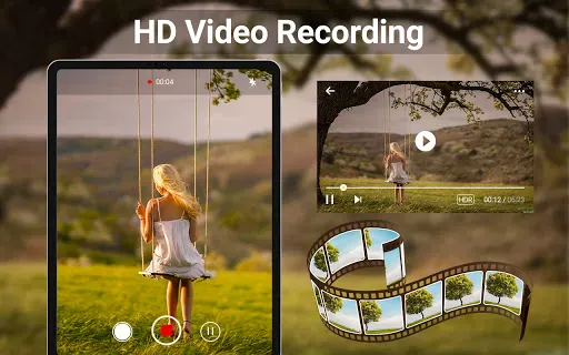 HD Camera for Android: 4K Cam screenshot