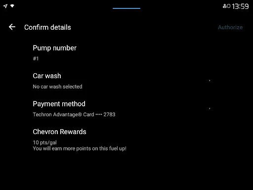 Chevron screenshot