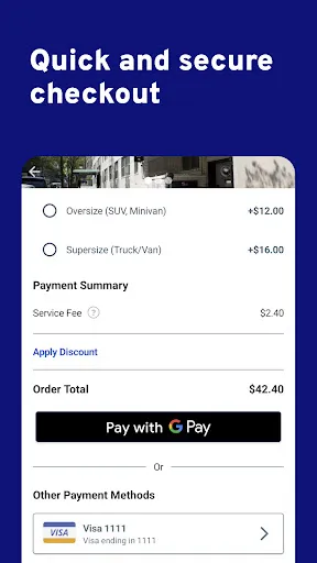 ParkWhiz -- Parking App screenshot